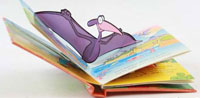 3D pop-up book 