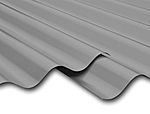 Wave pattern corrugated cladding