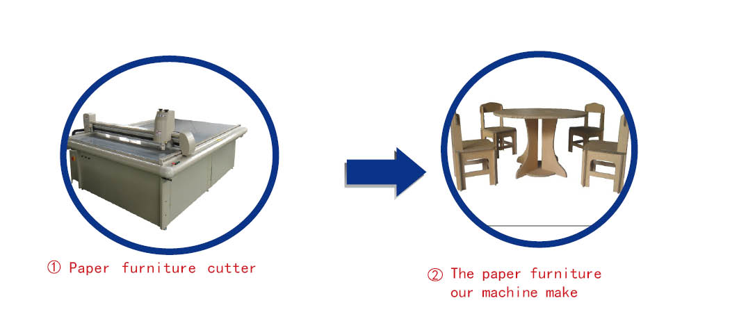 Corrugated board cutting machine