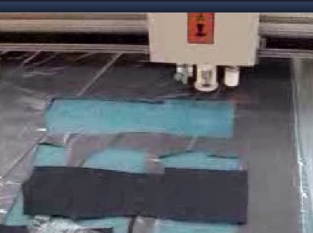 automatic leather cutting machine