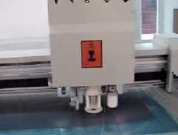 fabric sample cutting table