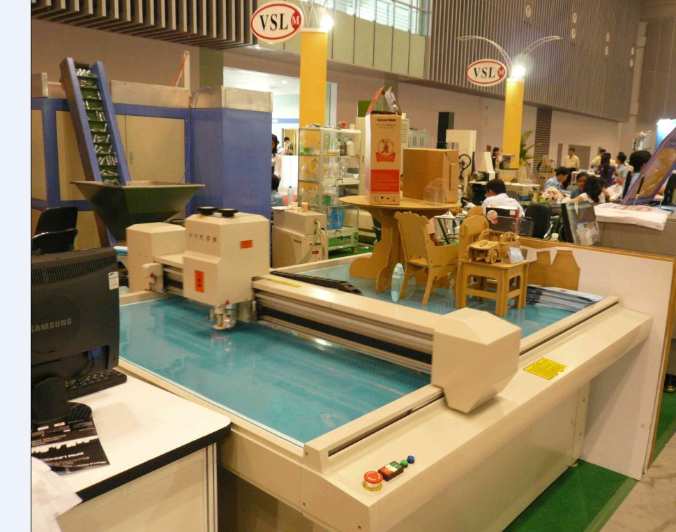 cardboard corrugated box sample maker cutter plotter