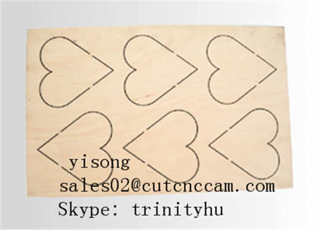 laser die board milling board pattern